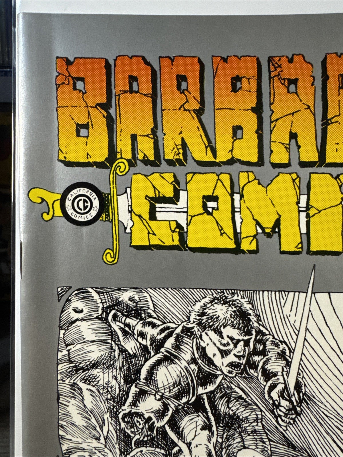 Barbarian Comics #1 (California Comics 1972) BRONZE UNDERGROUND Comix NM- HTF