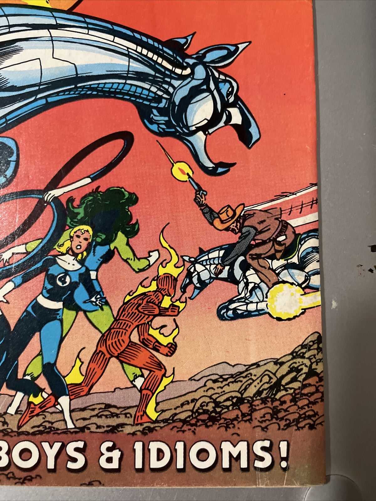 Fantastic Four #272 Comic Book 1984 F/VF 1st Cameo Nathaniel Richards Press It