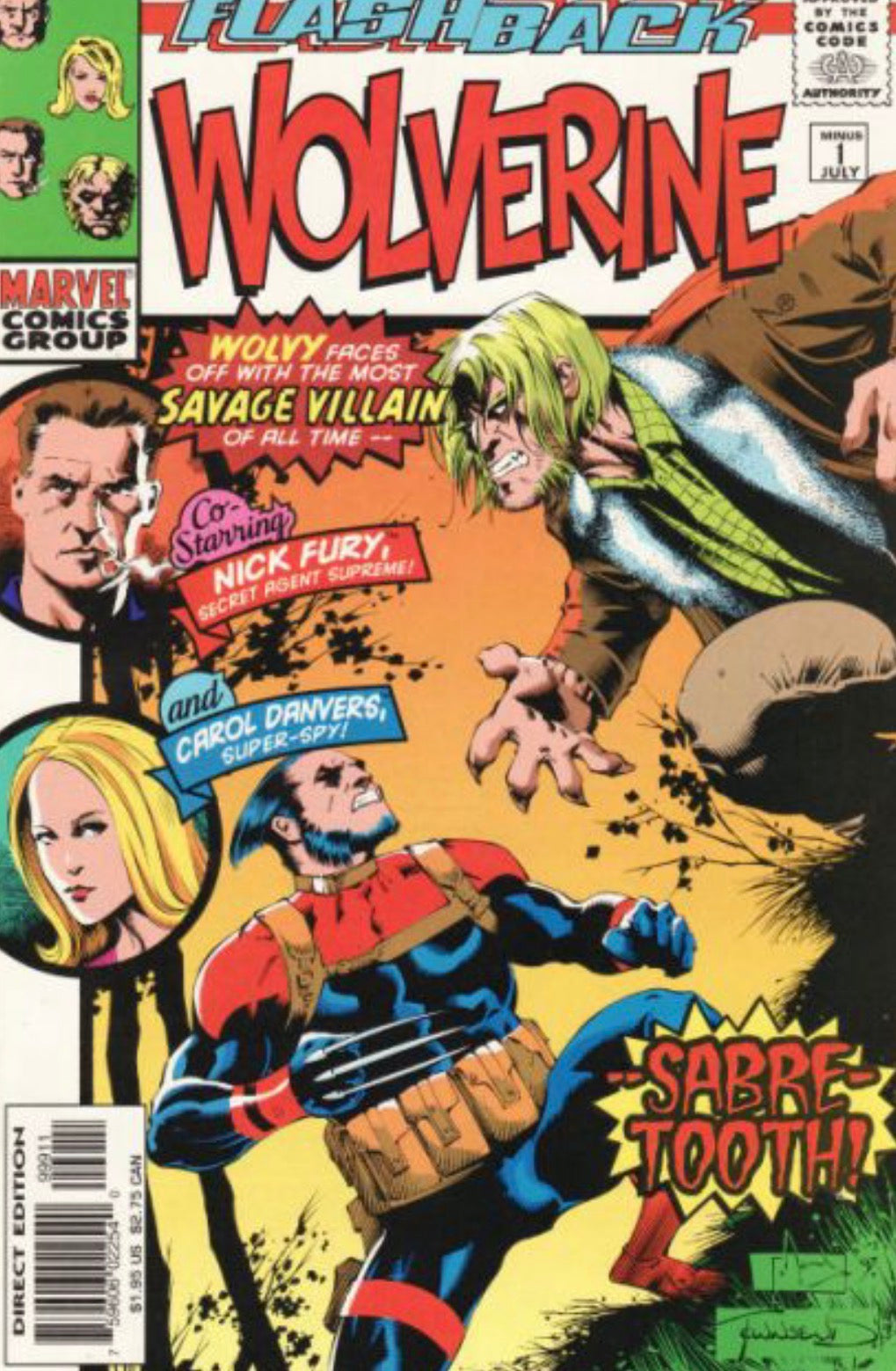Flashback Wolverine Vol. 2 #1