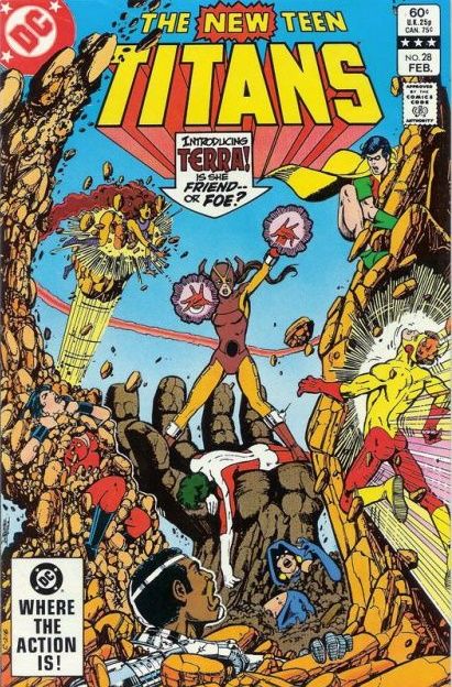 The New Teen Titans, Vol. 1 Terra in the Night 28A