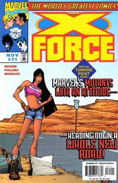 X-Force, Vol. 1 The Best Laid Plans, Part 2: Destination - Unknown 71A