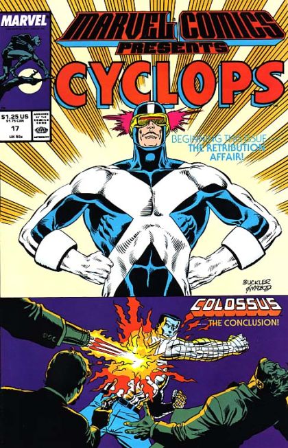 Marvel Comics Presents, Vol. 1 God's Country / Panther's Quest / Do You See What I See? / The Retribution Affair, Part 8: Fit To Print / Part 5: Reasonable Force / Do You See What I See? / Part 1: Blinded By the Light 17A
