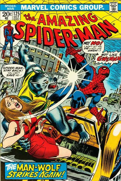The Amazing Spider-Man, Vol. 1 Wolfhunt! 125B