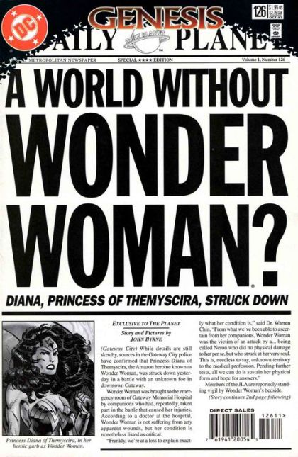 Wonder Woman, Vol. 2 Genesis - Where Have All the Heroes Gone? 126A