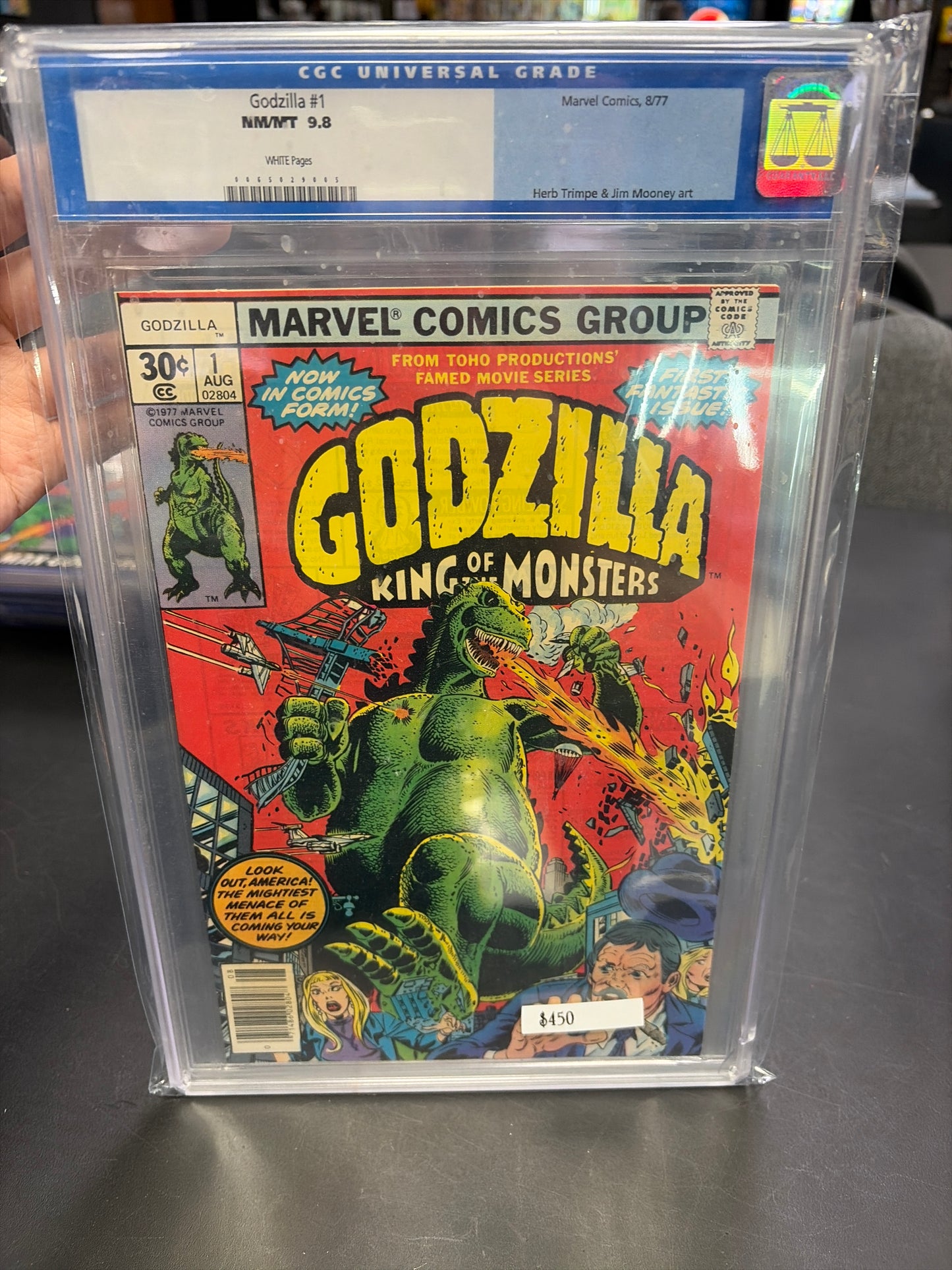 Godzilla #1 CGC 9.8