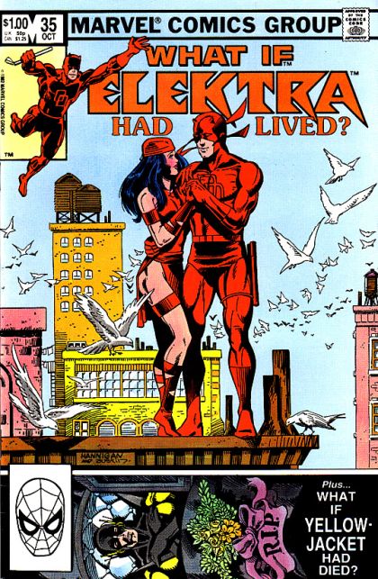 What If, Vol. 1 What If Bullseye Had Not Killed Elektra? / And Thus Are Born The Cat People! / What If: Yellowjacket Had Died? 35A