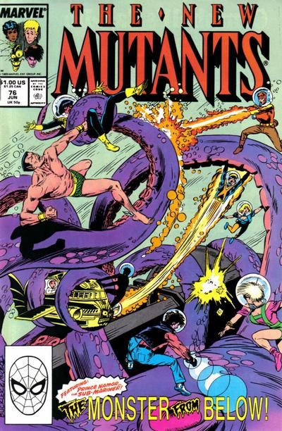 New Mutants, Vol. 1 Splash 76A