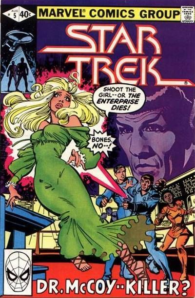 Star Trek (Marvel Comics 1980) Haunting of the Enterprise 5A