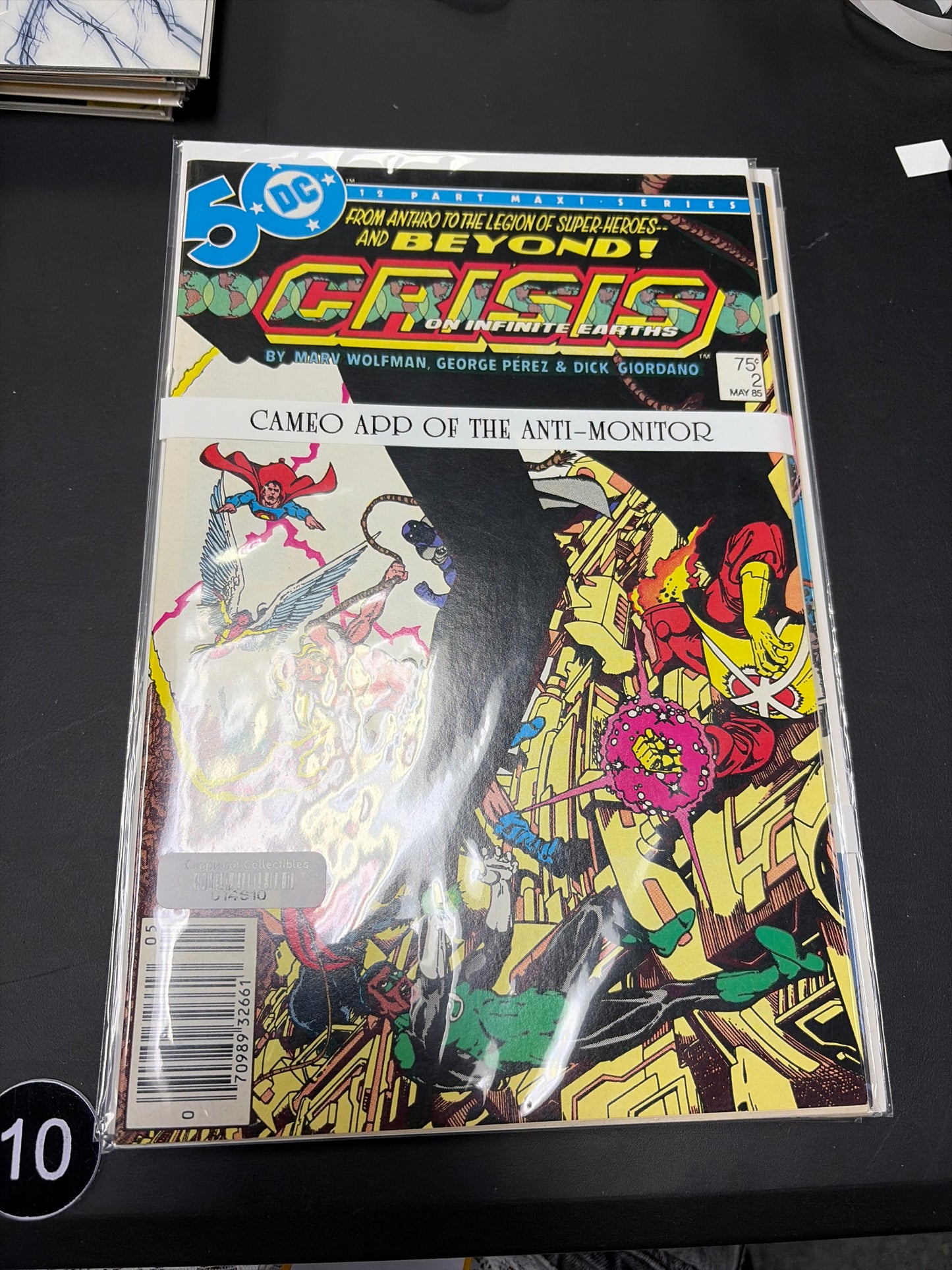 Crisis on Infinite Earths #2 Newsstand Ed