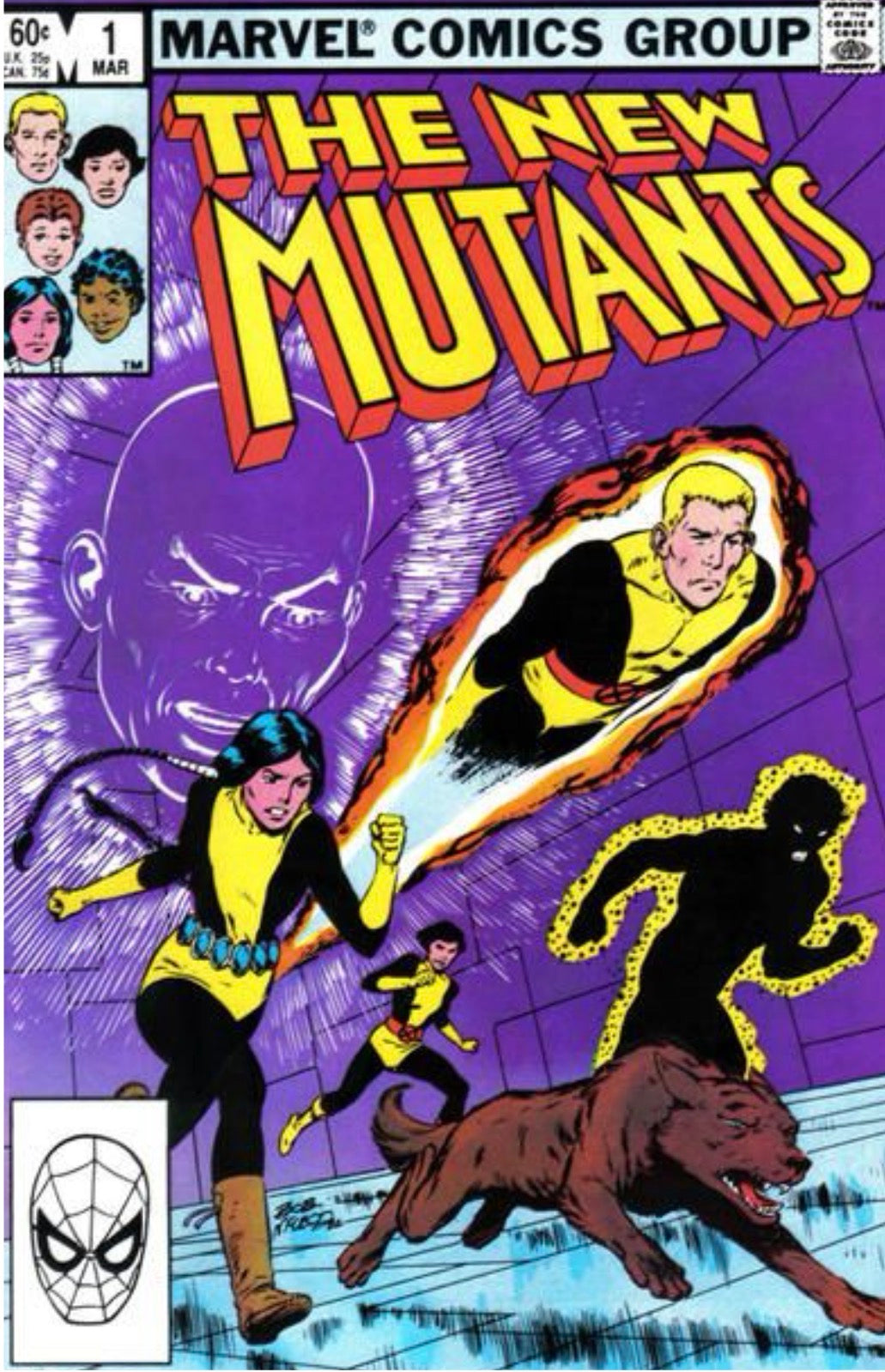 The New Mutants vol. 1 #1