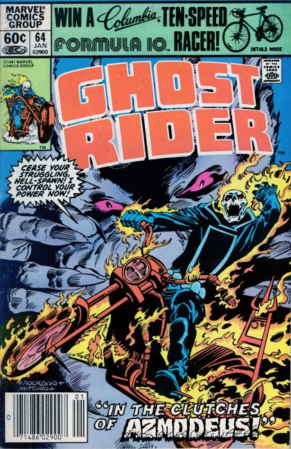 Ghost Rider, Vol. 1 The Kiss Of Doom! 64B