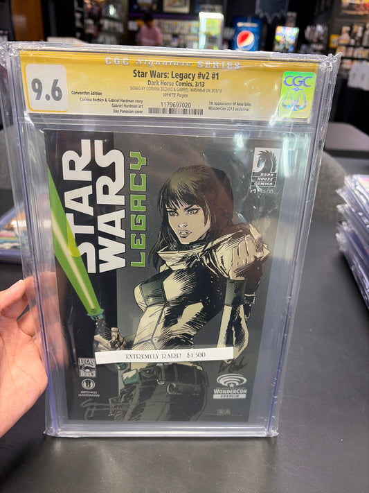 Star Wars: Legacy #v2 #1 CGC SS 9.6