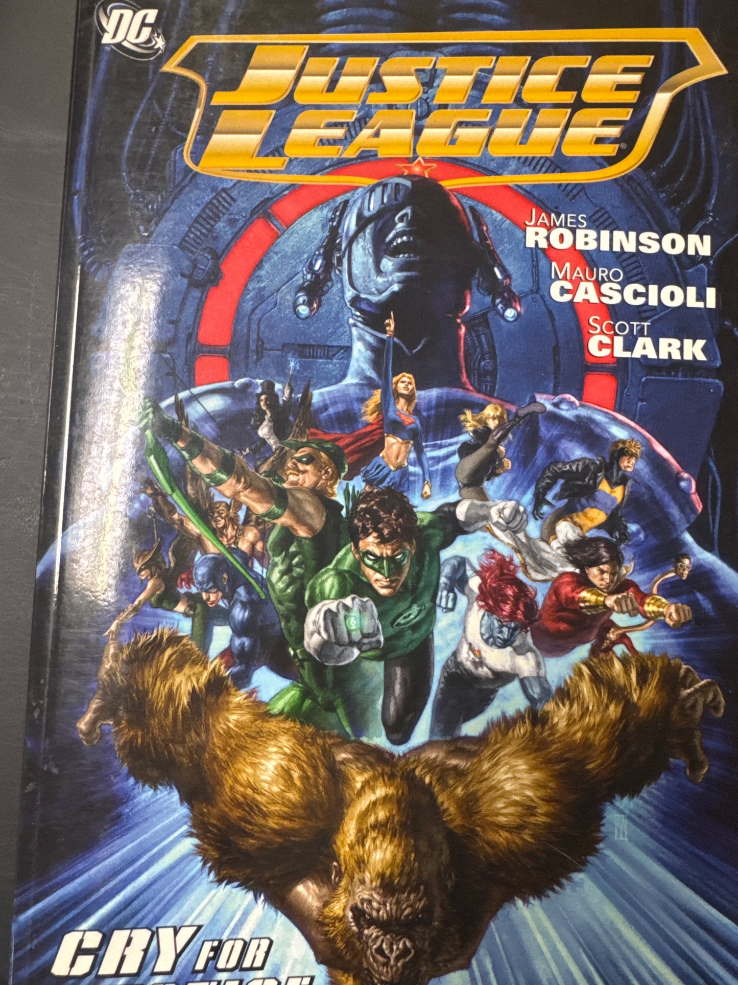 Justice League Cry for Justice Graphic Novel
