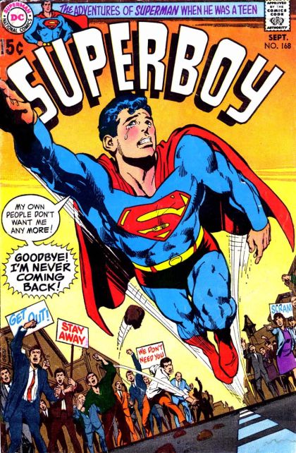 Superboy, Vol. 1 Leave UsOr We Perish!; The Negative Boy Of Steel 168