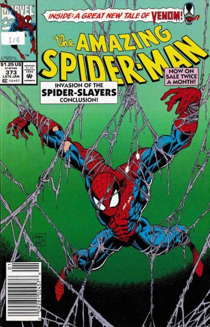 The Amazing Spider-Man, Vol. 1 Invasion of the Spider-Slayers, 6/6: The Bedlam Perspective / The Getaway Scream! 373B