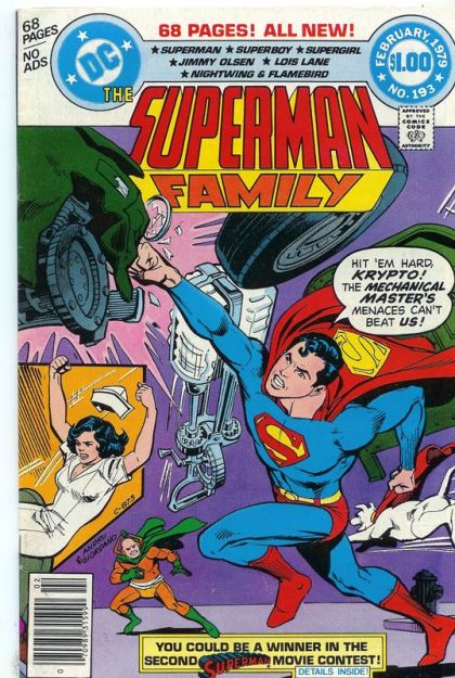 The Superman Family The Menace Of The Mechanical Master 193