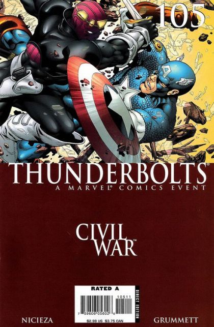 Thunderbolts, Vol. 1 Civil War - Swimming with Sharks 105