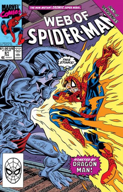 Web of Spider-Man, Vol. 1 Acts of Vengeance - Dragon In The Dark 61A