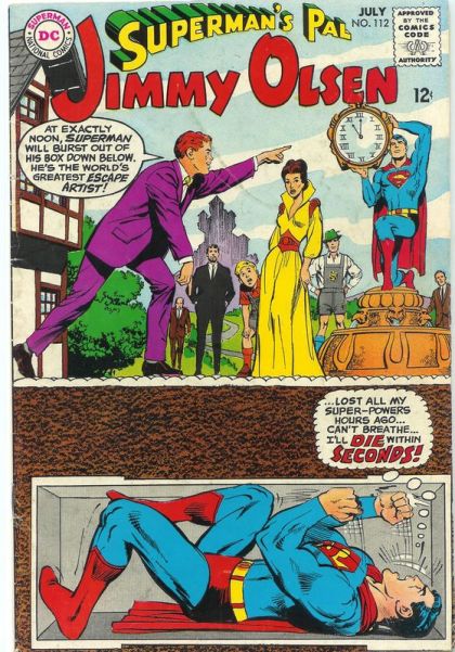 Superman's Pal Jimmy Olsen The Murderous Magnaman 112