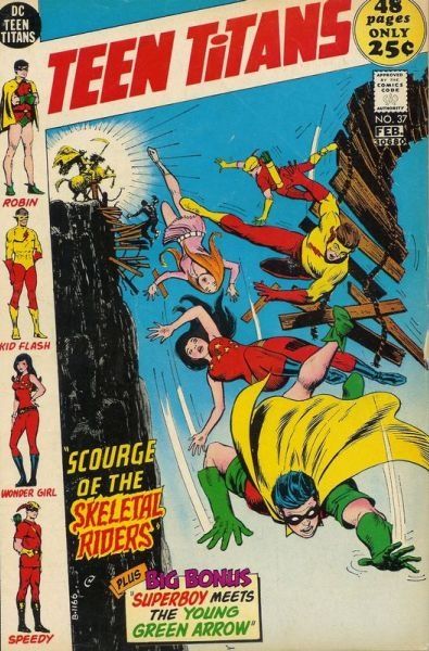 Teen Titans, Vol. 1 Scourge Of The Skeletal Riders / Superboy Meets the Young Green Arrow 37