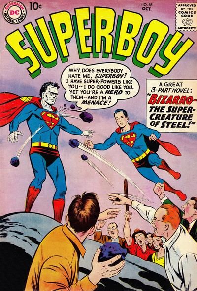 Superboy, Vol. 1 Bizarro - The Super-Creature Of Steel 68