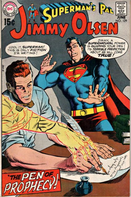 Superman's Pal Jimmy Olsen Superman versus Ultra-Olsen / The Pen of Prophecy / The Superman Hall of Trophies 129