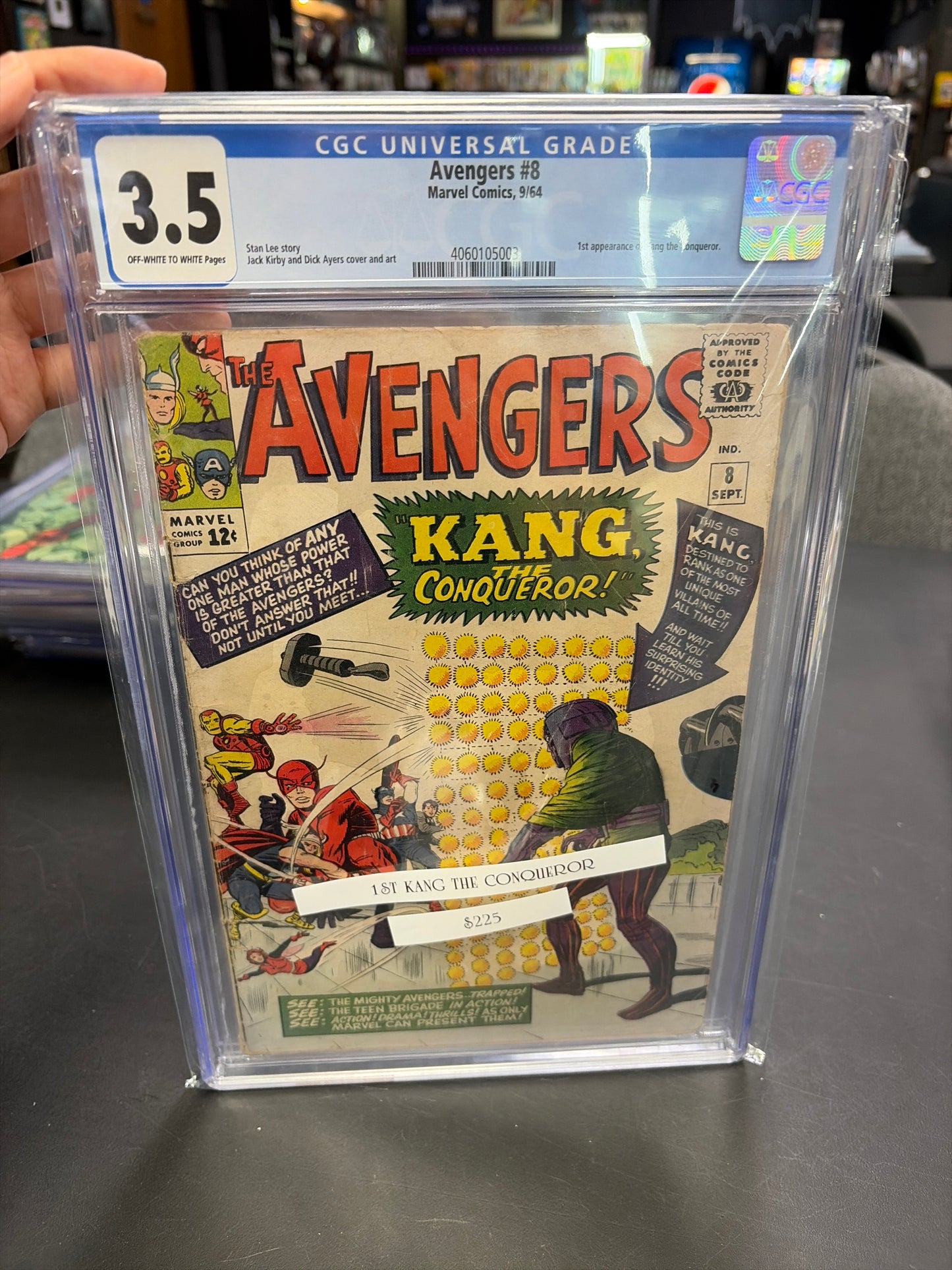 Avengers #8 CGC 3.5