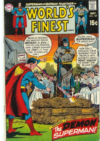 World's Finest Comics The Demon Superman 187