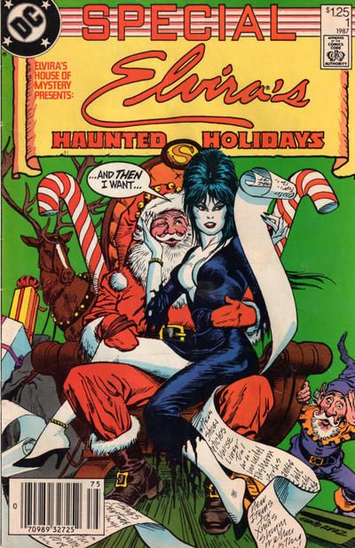 Elvira's House of Mystery Special Elvira's Christmas Carol; Oh, What Fun To Laugh And Sing A Slaying Song Tonight!; O, Christmas Tree...; 'twas The Night Before X-Mas...; "Anyone Ready For Roasted Chestnuts?" 1B