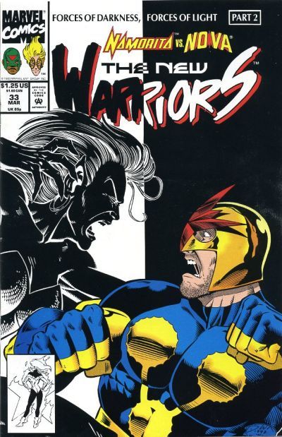 The New Warriors, Vol. 1 Forces Of Darkness, Forces Of Light, Act Two: The Soul Canyons 33A