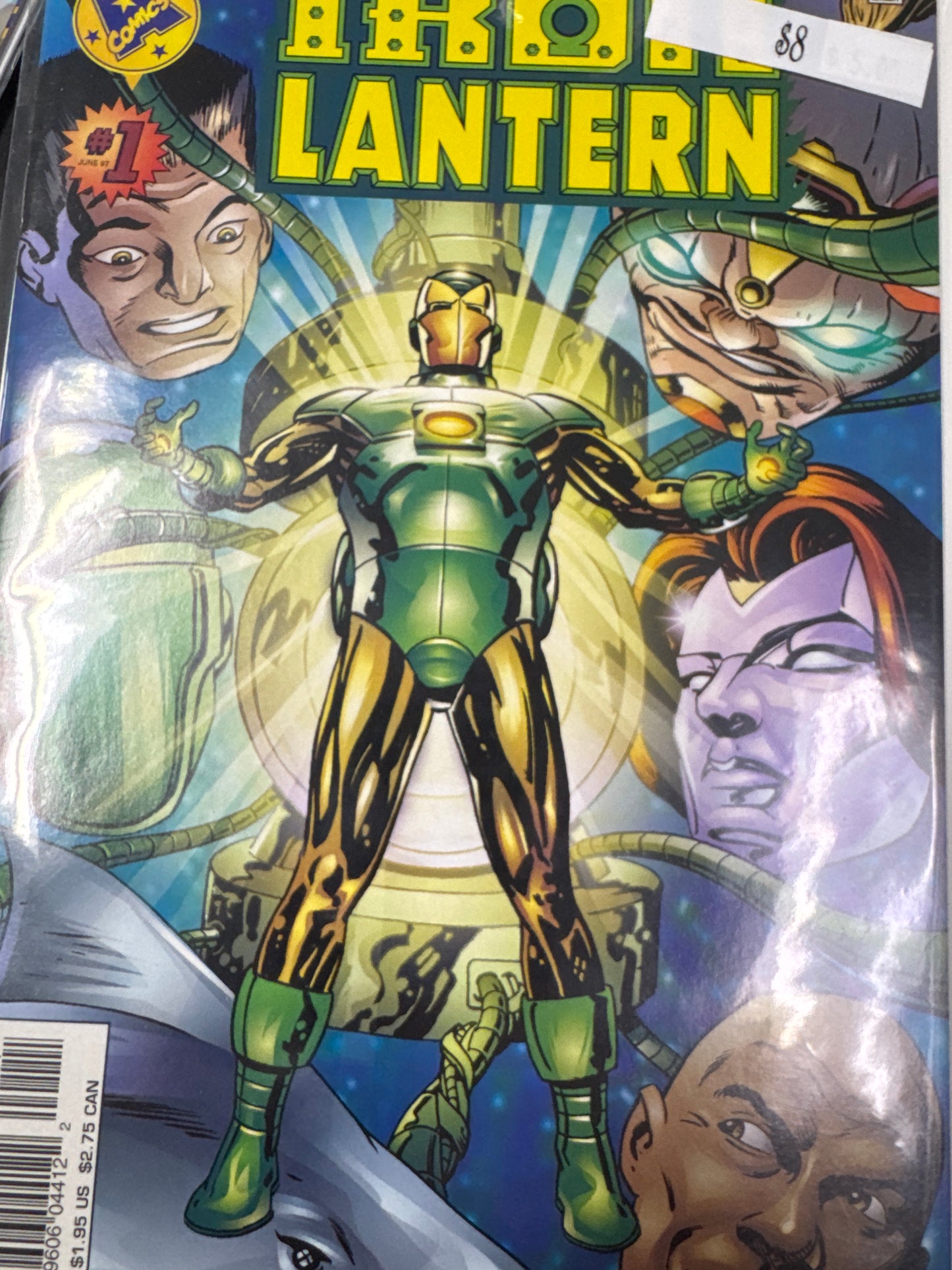Iron Lantern #1 DC/Marvel Crossover