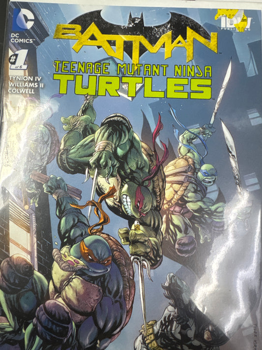 Batman TMNT #1 Kirkham Variant