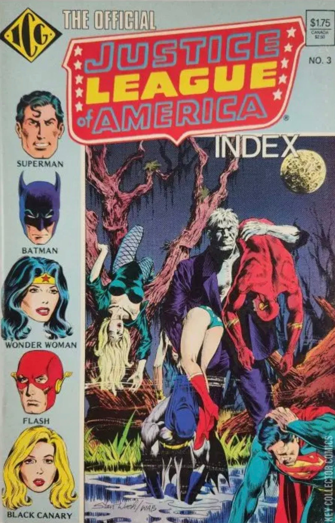 Justice League America Index #3