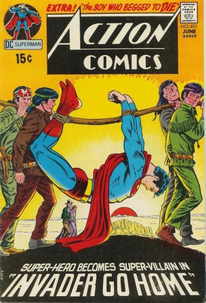 Action Comics, Vol. 1 Invaders Go Home / the Boy Who Begged To Die! 401
