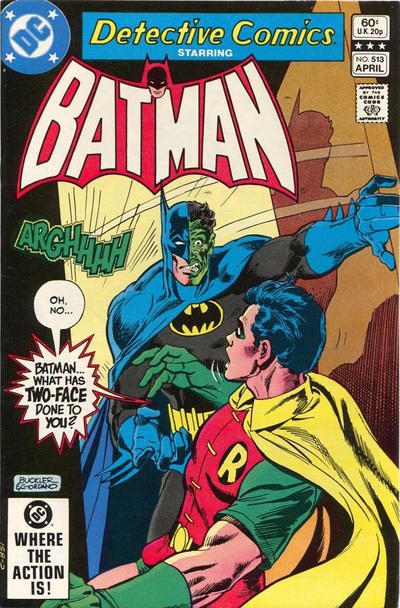Detective Comics, Vol. 1 Half A Hero...Is Better Than None! Part 2 / Duel with Demons 513A