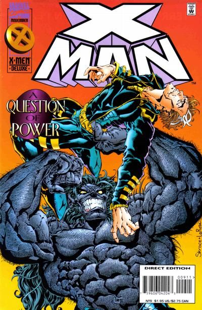 X-Man A Question Of Power / Teeth Of The Storm 9A