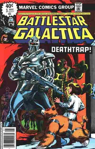 Battlestar Galactica, Vol. 1 (Marvel Comics) Deathtrap! 3B
