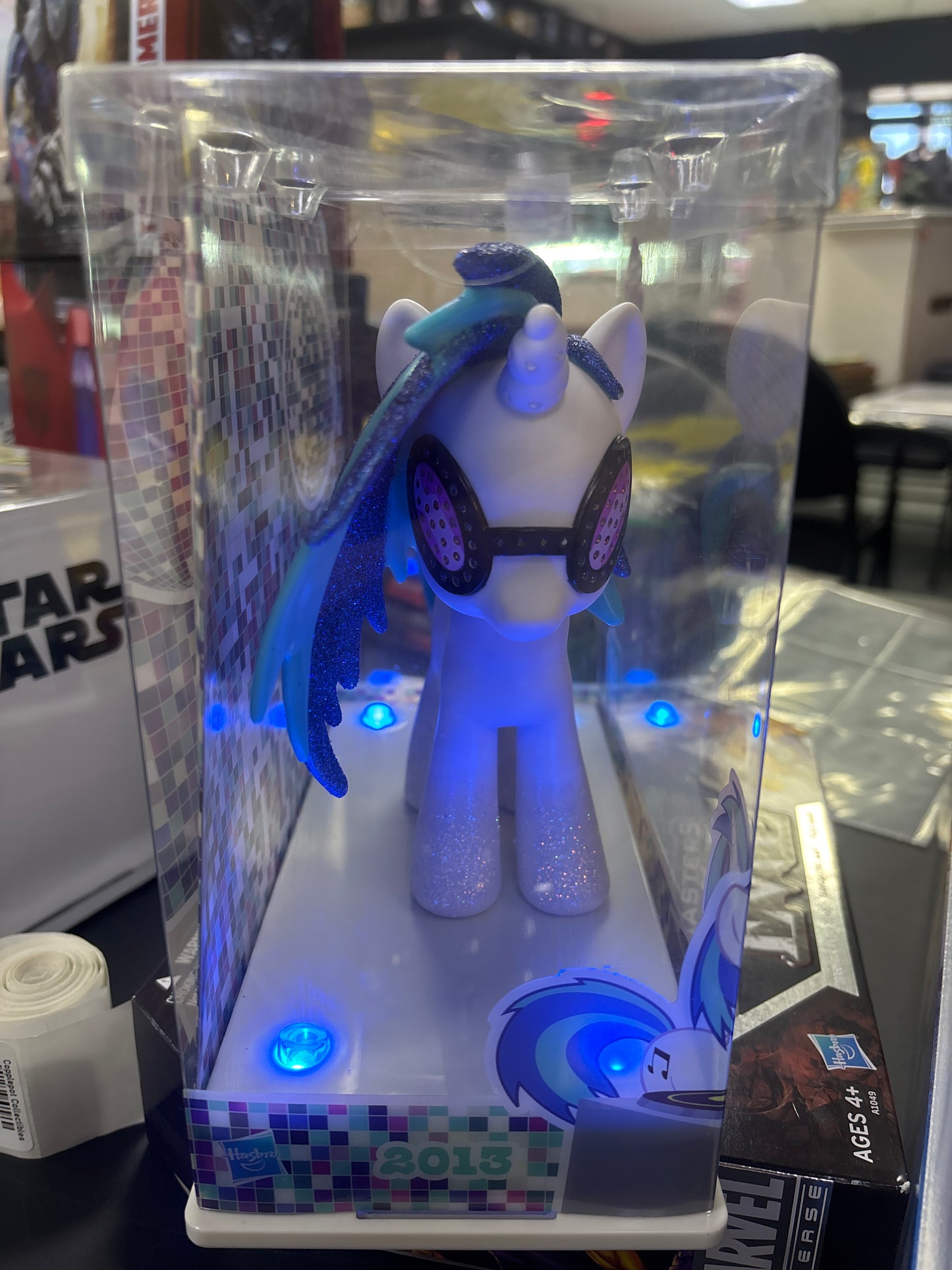 SDCC My Little Pony DJ Pon-3 San Diego Comic Con 2013 Swarovski elements Hasbro