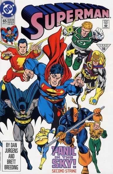 Superman, Vol. 2 Panic In The Sky! - Second Strike: Head Man 65A