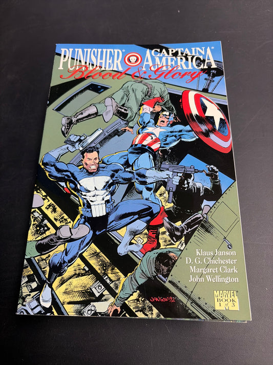 Punisher Captain America Blood & Glory