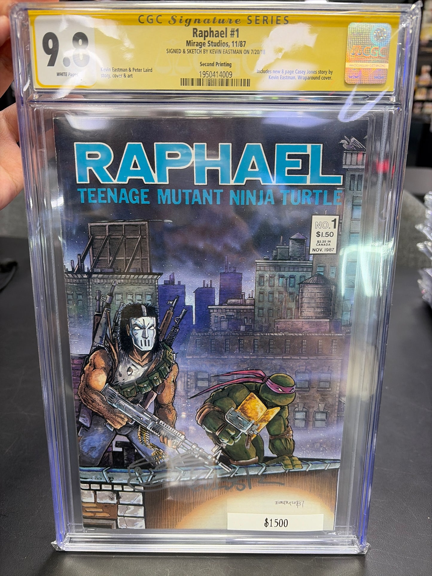 Raphael #1 CGC SS 9.8