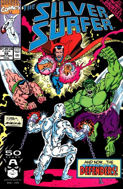Silver Surfer, Vol. 3 Infinity Gauntlet - Forgiveness 58A
