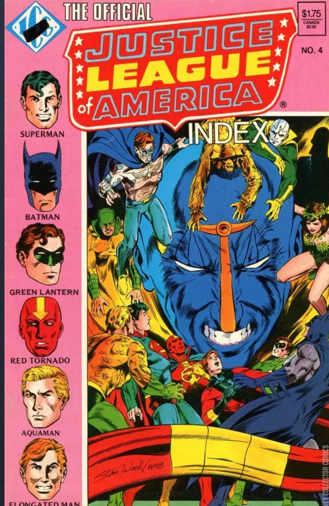 Justice League America Index #4