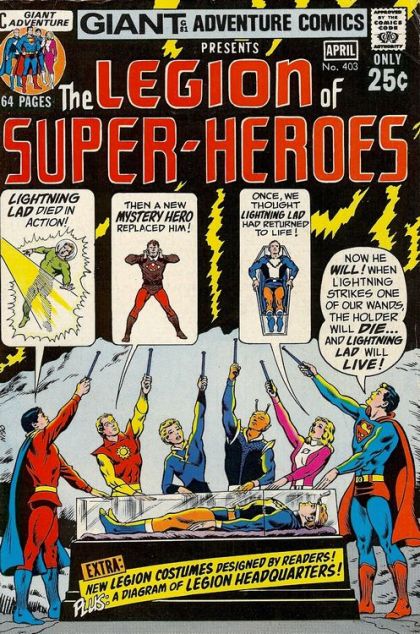 Adventure Comics, Vol. 1 The Stolen Super-Powers / The Secret of the Mystery Legionnaire / The Return of Lightning Lad / The Super-Sacrifice of the Legionnaires / The Bravest Lebionnaire 403