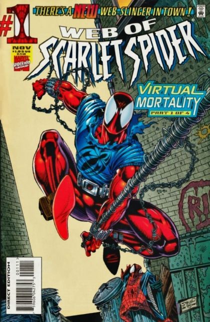 Web of Scarlet Spider Cyberwar - Virtual Mortality: Part 1 1A