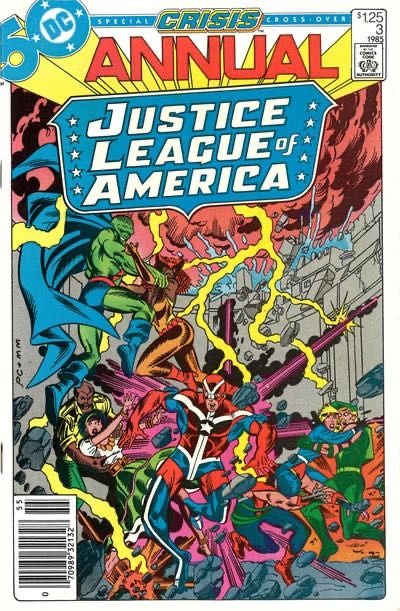 Justice League of America, Vol. 1 Annual Crisis on Infinite Earths - Force Of Nature 3B