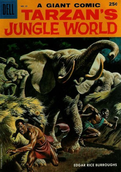 Dell Giants Tarzans Jungle World 25
