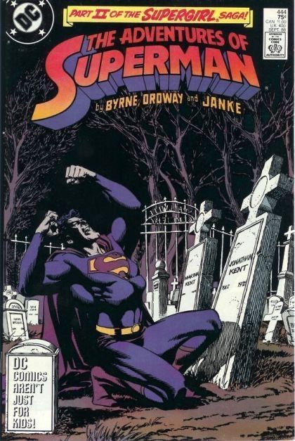 The Adventures of Superman, Vol. 1 Supergirl Saga, Parallel Lives Meet at Infinity... 444A