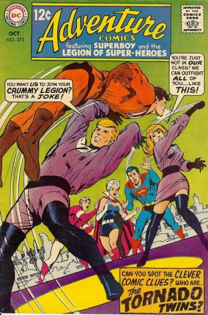 Adventure Comics, Vol. 1 The Tornado Twins! 373