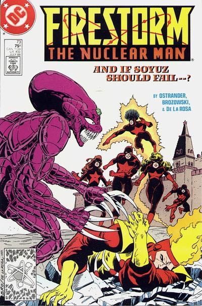 Firestorm, the Nuclear Man, Vol. 2 (1982-1990) Blood Red Square 73A